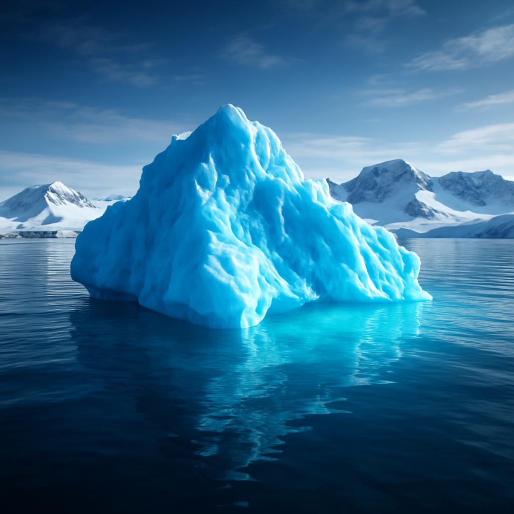 Deep Blue Iceberg